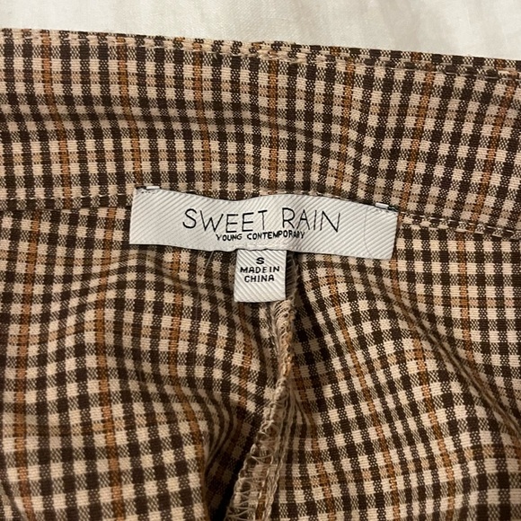 Cargo Checkered Wide-Leg Trousers - Picture 6 of 8